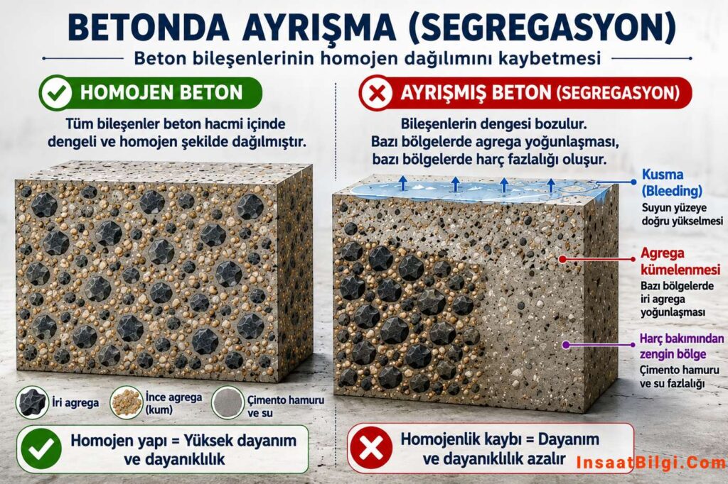 Betonda Ayrışma
